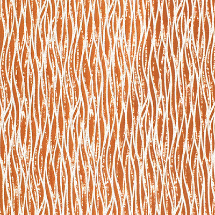 Made To Measure Roman Blinds Linear Burnt Orange Flat Image