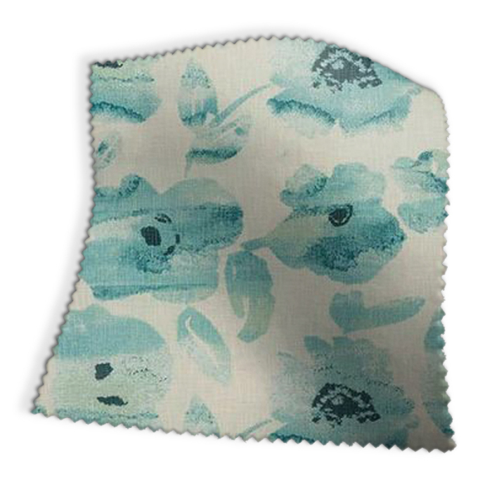 Made To Measure Roman Blinds Portofino Teal Swatch