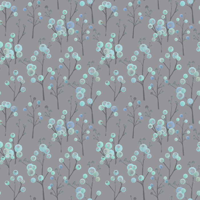 Ichiyo Blossom Aqua Fabric