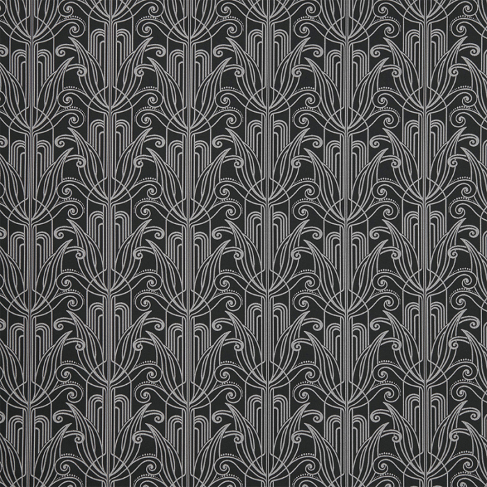 Made To Measure Curtains Arcadia Noir Flat Image