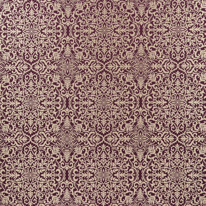 Made To Measure Curtains Brocade Amethyst Flat Image