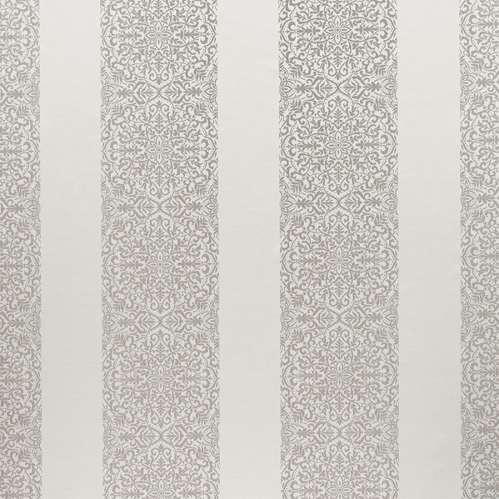 Made To Measure Curtains Brocade Stripe Oyster Flat Image