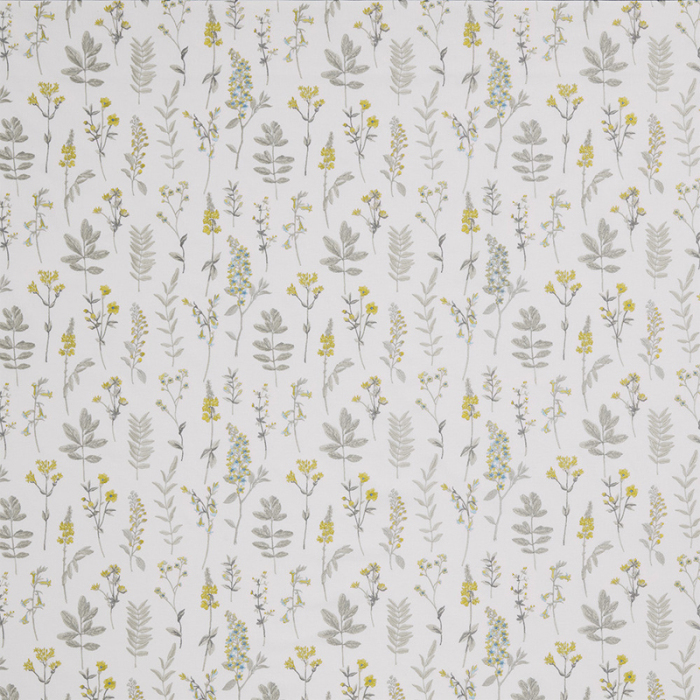 Made To Measure Curtains Cottage Garden Cornsilk Flat Image