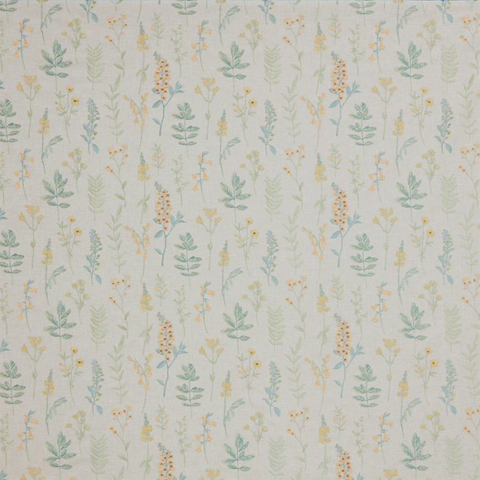 Made To Measure Curtains Cottage Garden Seaspray Flat Image