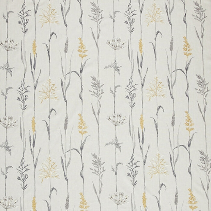 Made To Measure Curtains Field Grasses Buttercup Flat Image