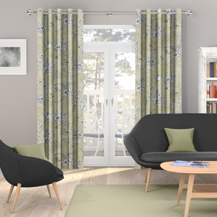 Curtains Finch Toile Barley