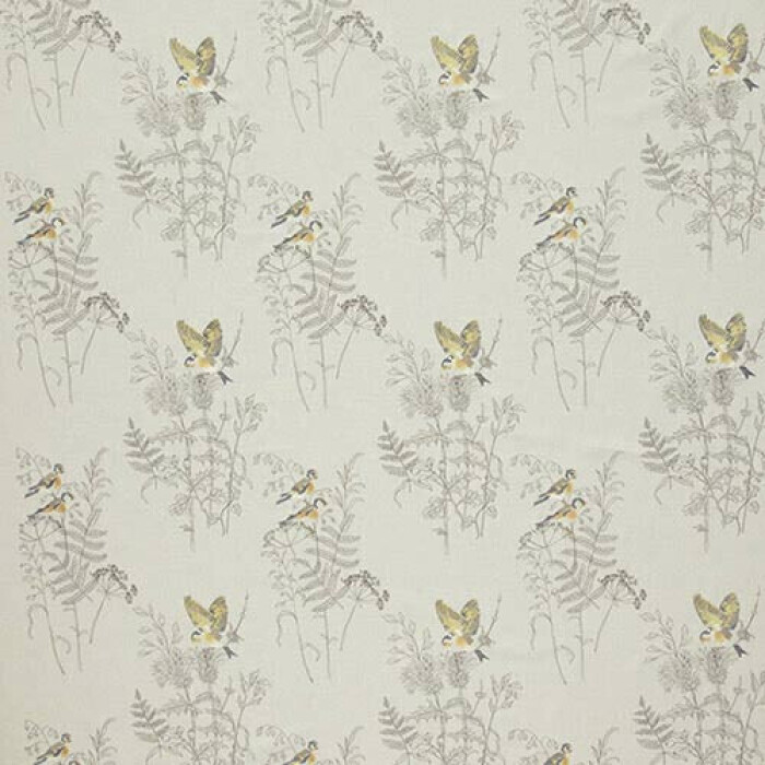 Made To Measure Curtains Gold Finch Buttercup Flat Image