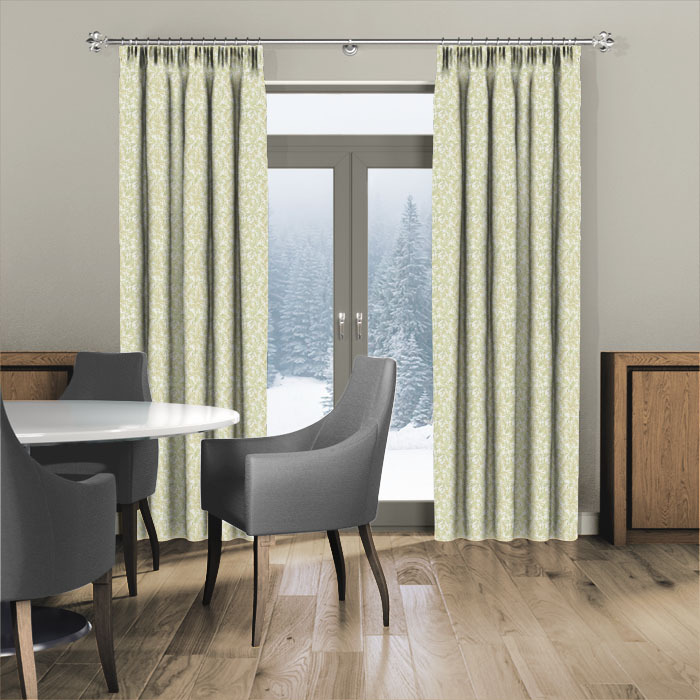 Curtains in Leaf Vine Moss