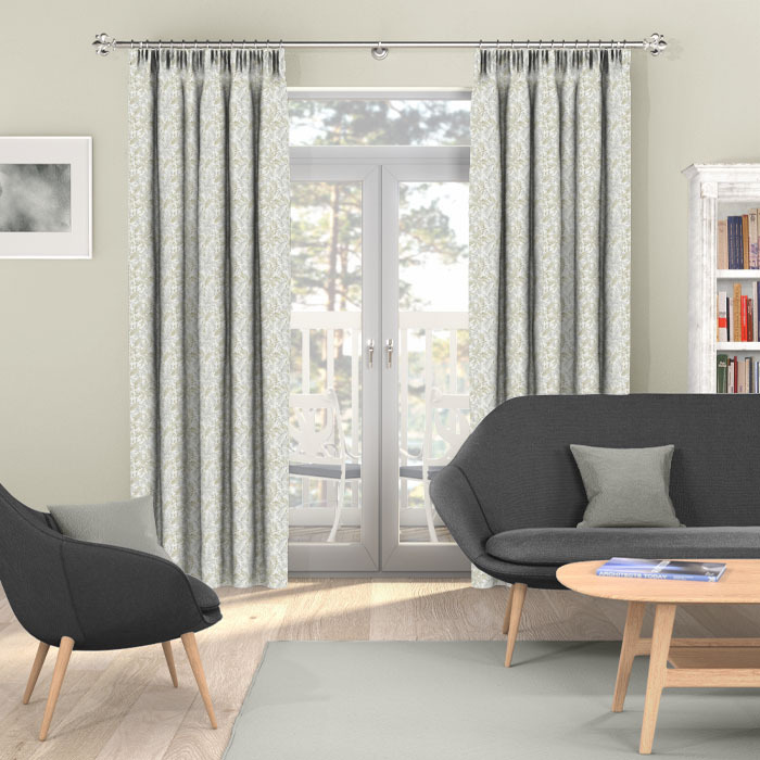Curtains in Leaf Vine Natural