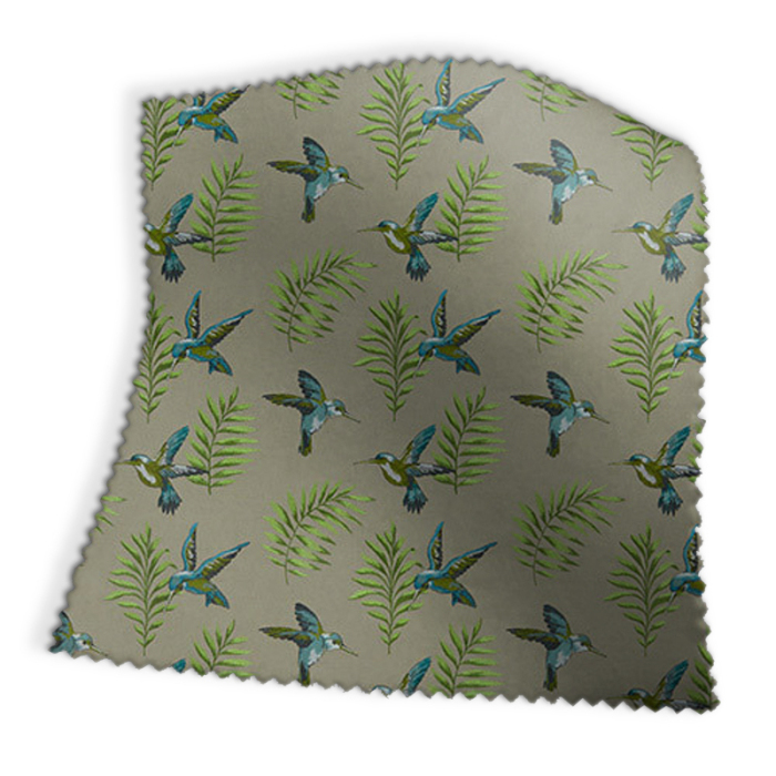 Made To Measure Curtains Montserrat Lagoon Swatch