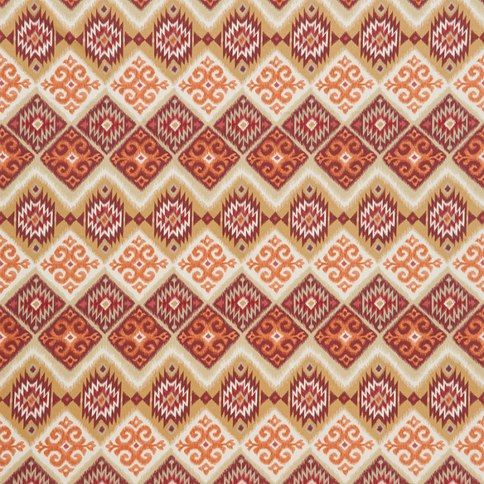 Made To Measure Curtains Navajo Salsa Flat Image