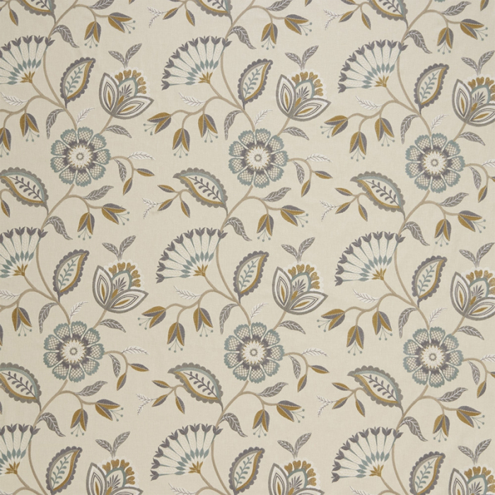 Made To Measure Curtains Ophelia Glacier Flat Image