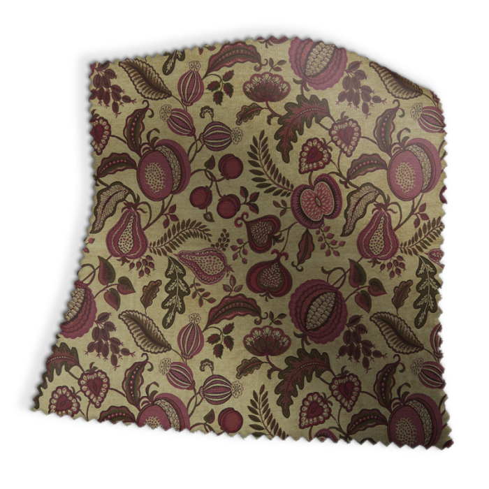 Made To Measure Curtains Summer Fruits Thistle Swatch