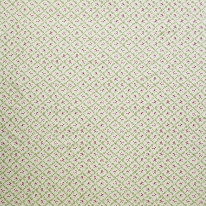 Made To Measure Curtains Trellis Soft Red Flat Image