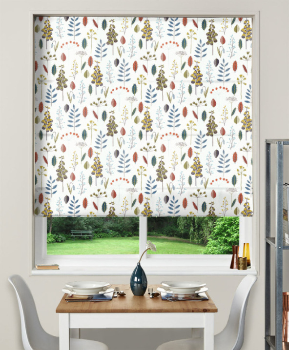 Made To Measure Roman Blinds Amala Teal