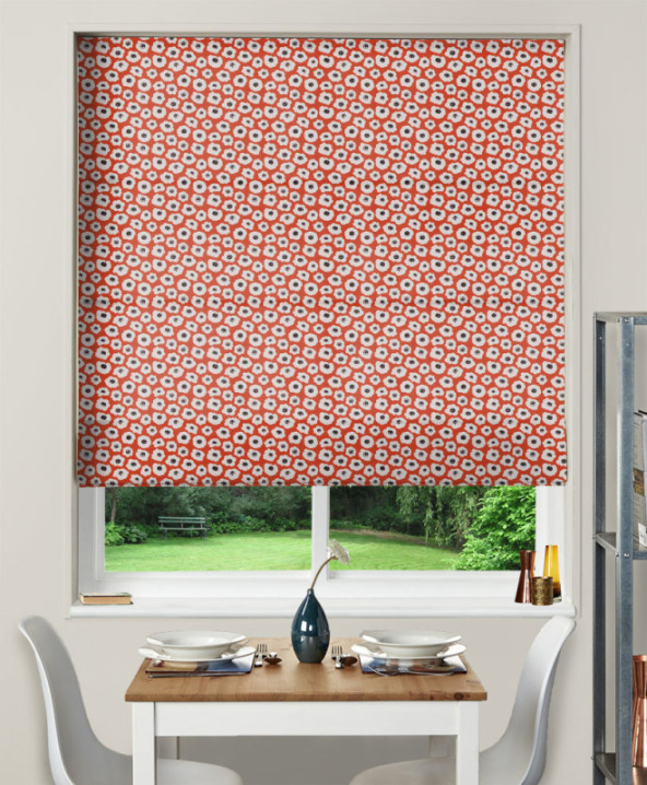 Made To Measure Roman Blinds Astasia Poppy