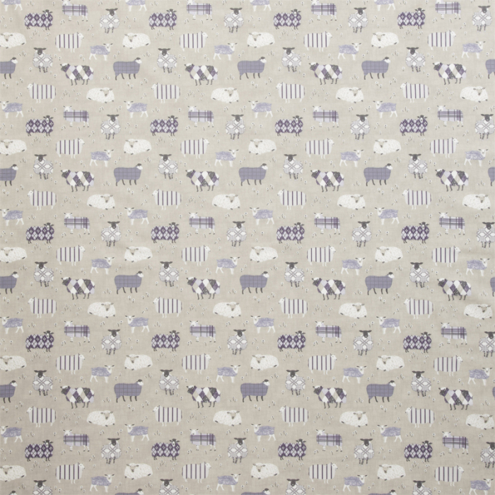Made To Measure Roman Blinds Baa Baa Lavender Flat Image