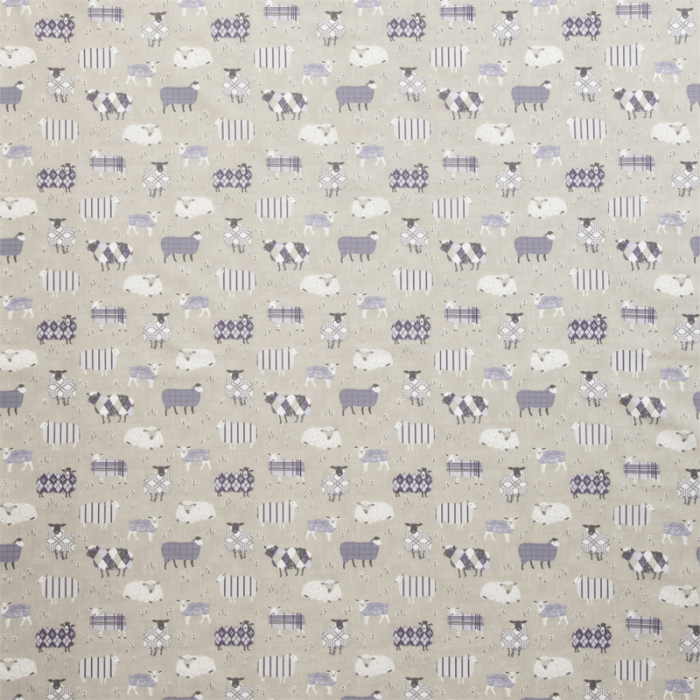 Made To Measure Roman Blinds Baa Baa Lavender Flat Image