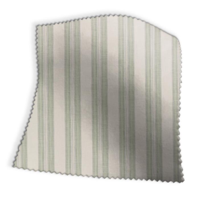 Made To Measure Roman Blinds Barley Stripe Mint Swatch