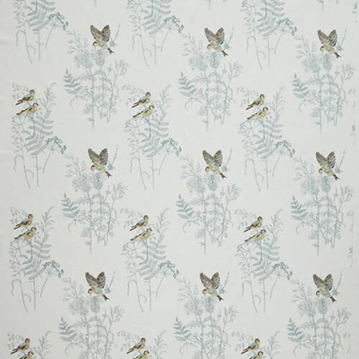 Made To Measure Roman Blinds Gold Finch Eau De Nil Flat Image