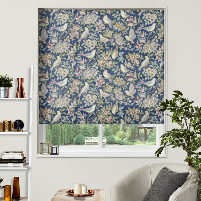 Made To Measure Roman Blinds Heritage Midnight 