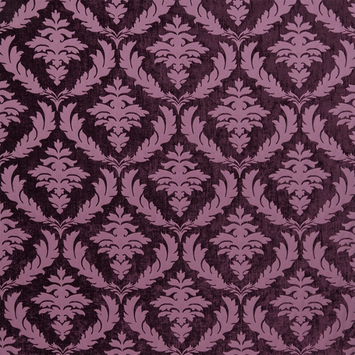 Made To Measure Roman Blinds Isadore Amethyst Flat Image