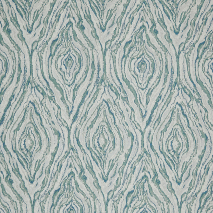 Made To Measure Roman Blinds Marble Peacock Flat Image