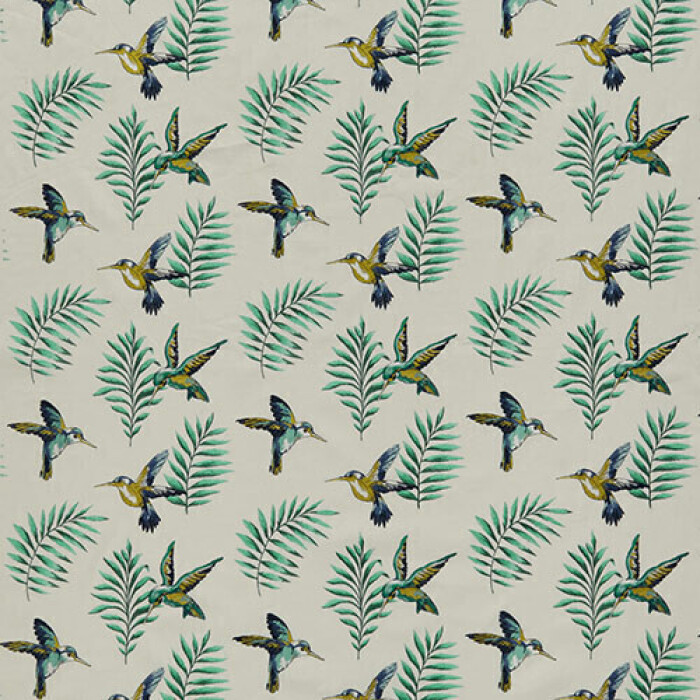 Made To Measure Roman Blinds Montserrat Marine Flat Image