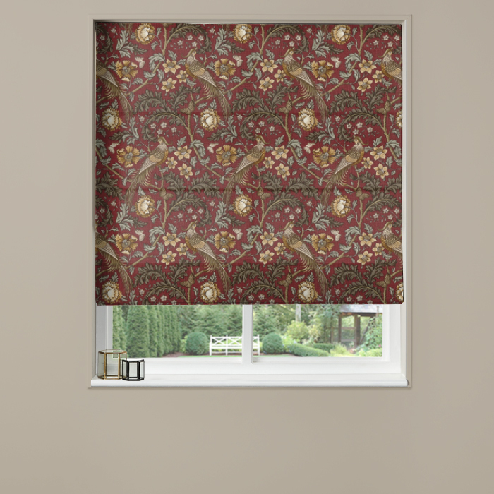 Made To Measure Roman Blinds Oakmere Carmine