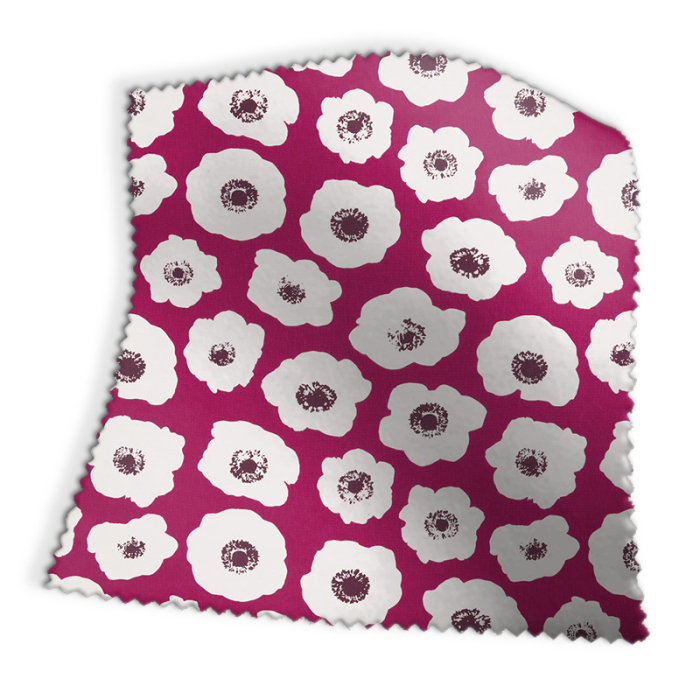 Made To Measure Roman Blinds Vallmo Cerise Swatch