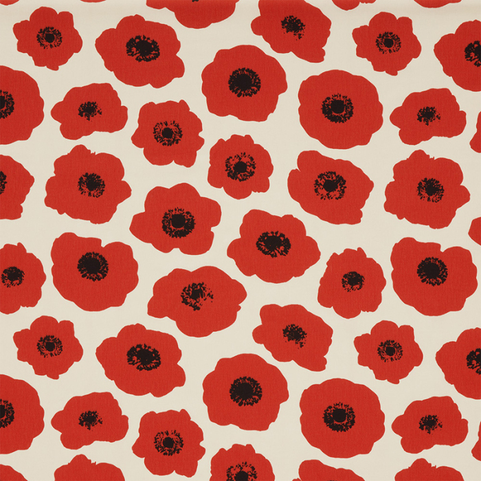 Made To Measure Roman Blinds Vallmo Poppy Flat Image