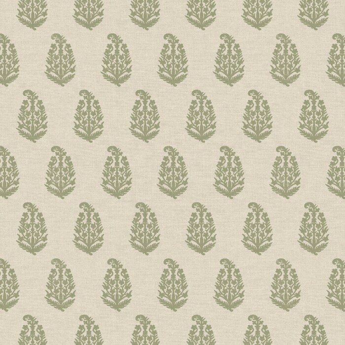 Indira Sage Fabric by The Pure Edit