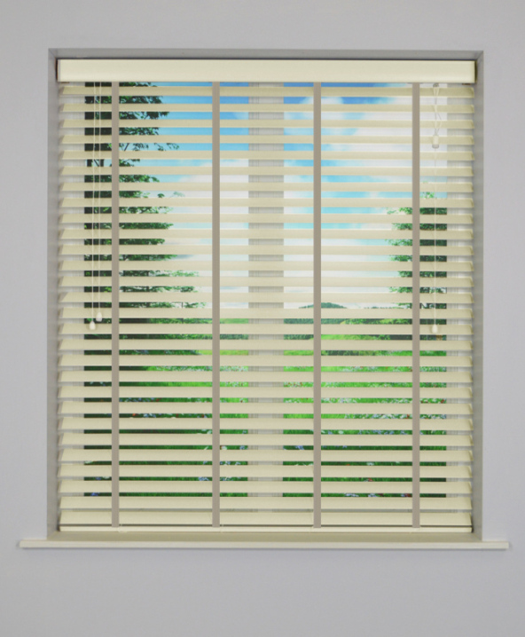 Ivory Inspirewood Venetian Blind with Stone Tape