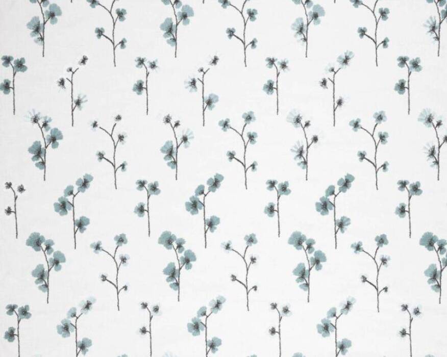 Made To Measure Curtains Boudin Aqua Flat Image