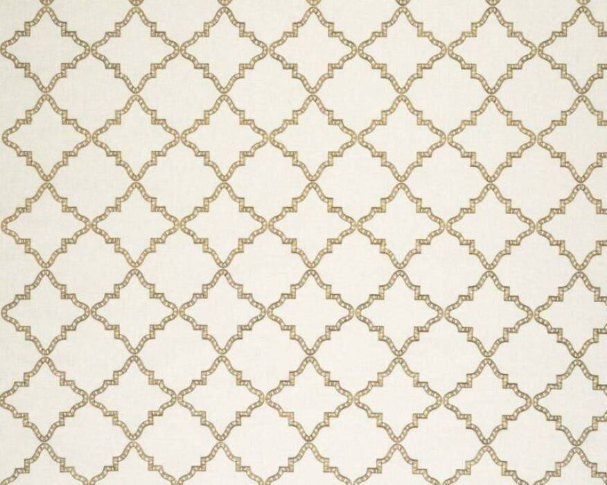 Made To Measure Curtains Cassatt Olive Flat Image