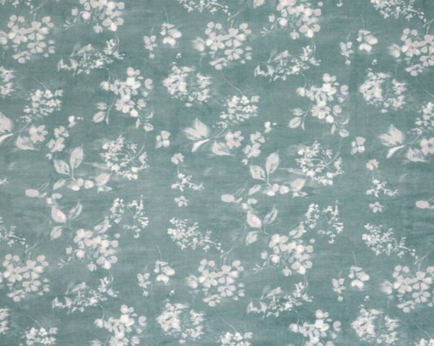 Made To Measure Curtains Palmer Aqua Flat Image