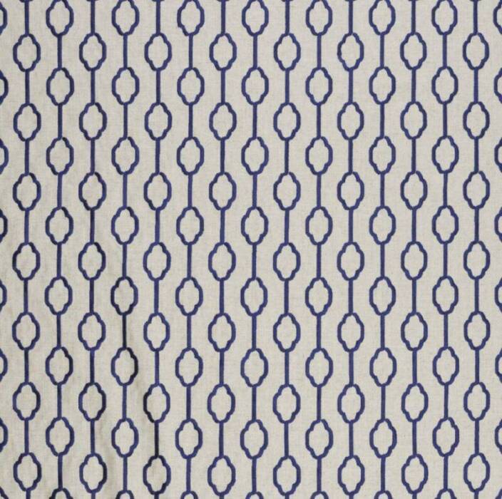 Made To Measure Curtains Tayla Indigo Flat Image
