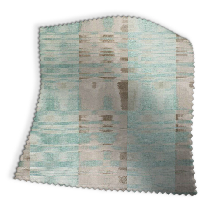 Made To Measure Roman Blinds Bazille Aqua Swatch