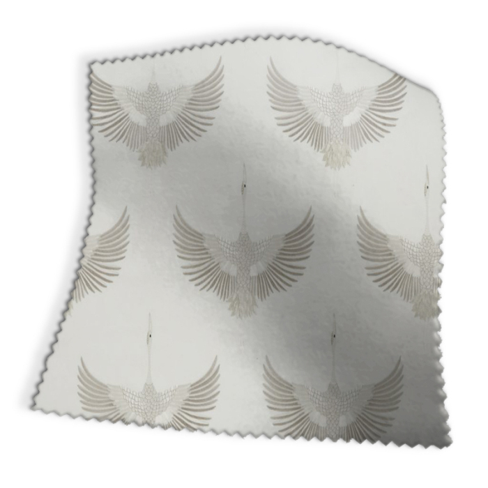Made To Measure Roman Blinds Demoiselle Silver Swatch
