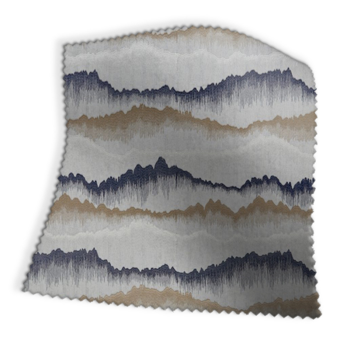 Made To Measure Roman Blinds Pyrenees Midnight Swatch