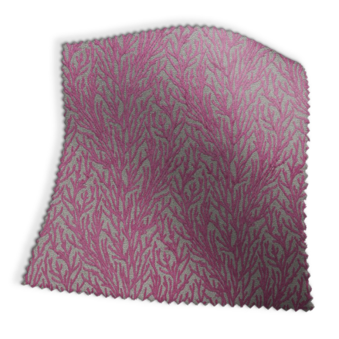 Made To Measure Roman Blinds Reef Magenta Swatch
