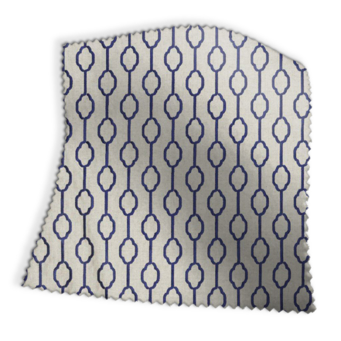 Made To Measure Roman Blinds Tayla Indigo Swatch