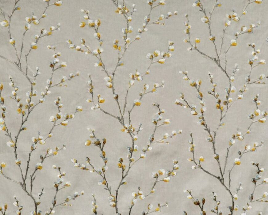 Thea Canary Fabric Flat Image