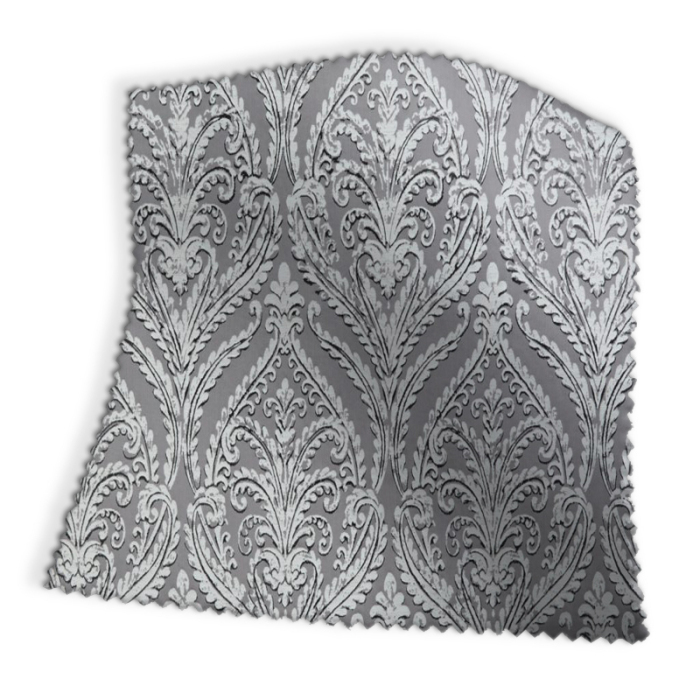Made To Measure Roman Blinds Zamak Graphite Swatch
