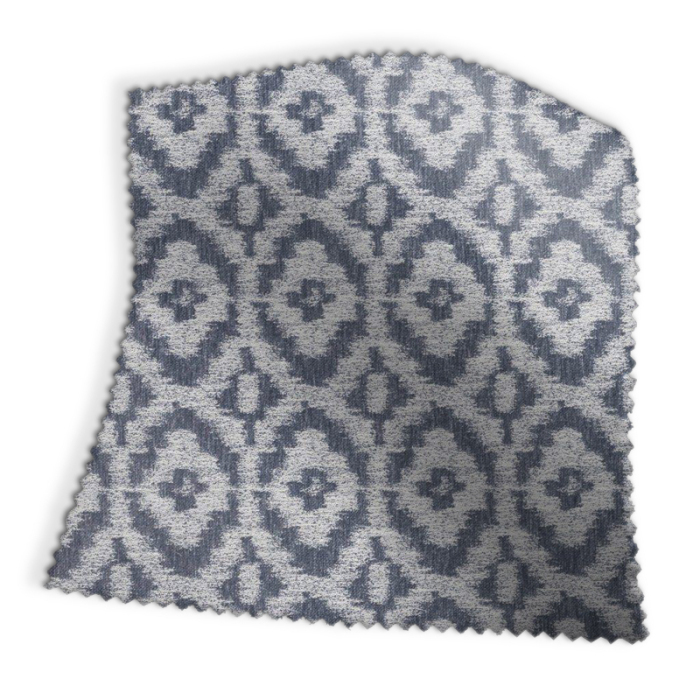 Made To Measure Roman Blinds Zemora Indigo Swatch