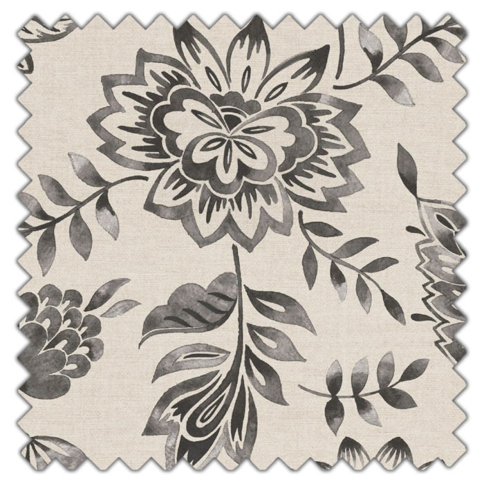 Swatch of Kamila Charcoal