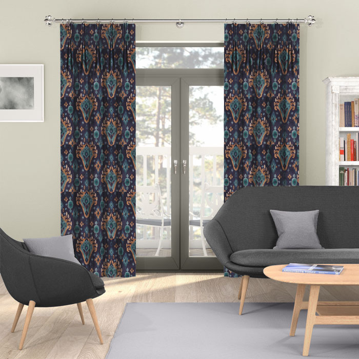 Curtains Kasbah Navy