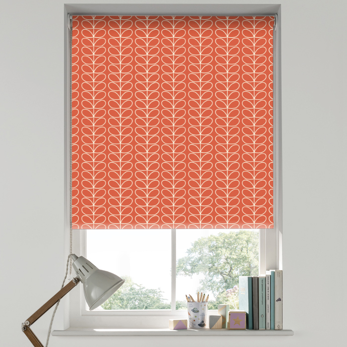 Linear Stem Blackout Tomato Roller Blind