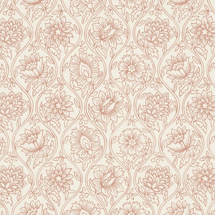 Lotus Bay Rose Fabric by The Pure Edit