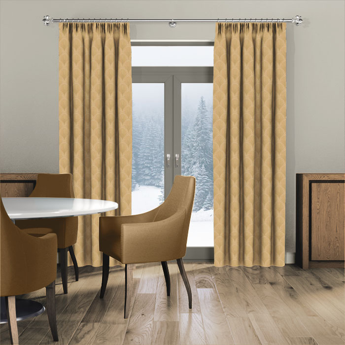 Curtains Boudoir Satinwood